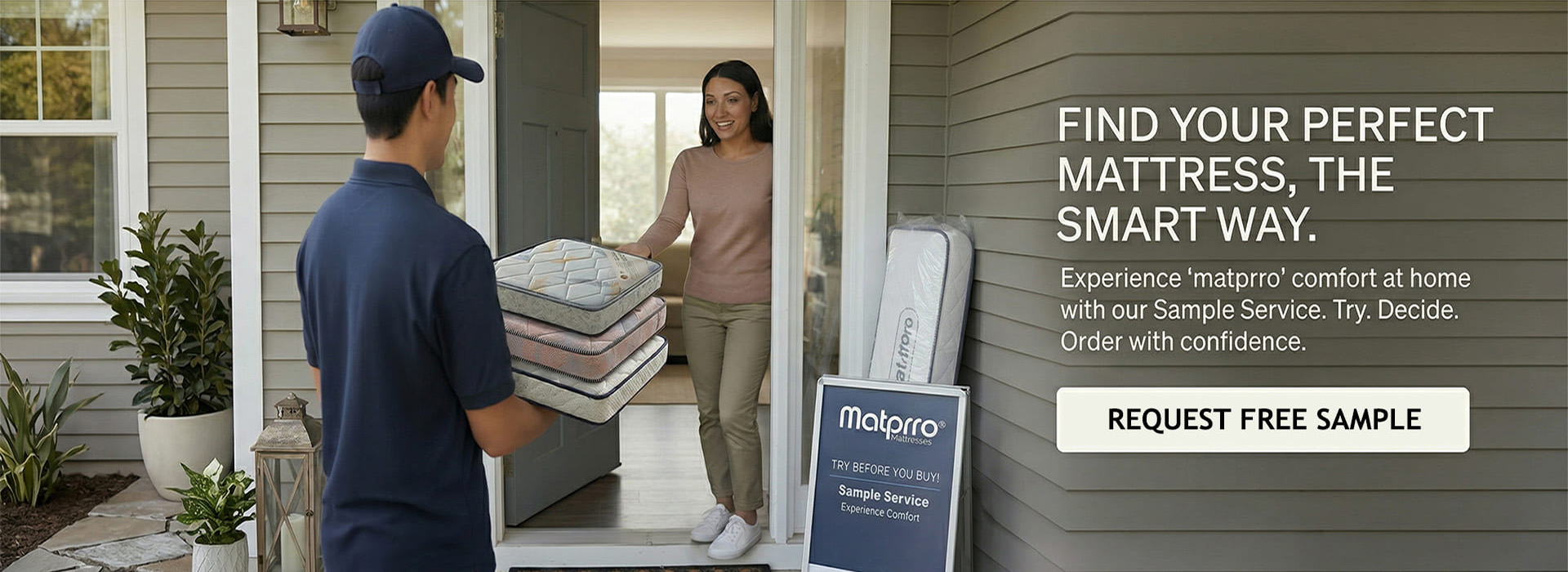 Matprro Mattress Sample Service